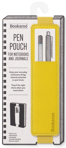 [5035393407506] Bookaroo Pen Pouch - Chartreuse