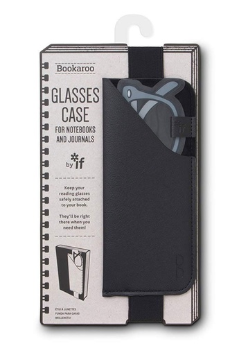 [5035393412012] Bookaroo Glasses Case - Black