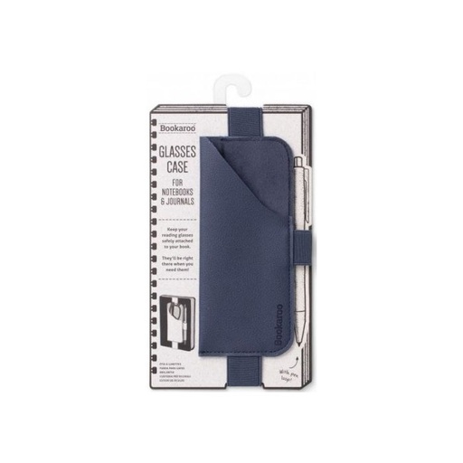 [5035393412463] Bookaroo Glasses Case - Navy