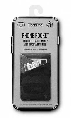 [5035393405014] Bookaroo Phone Pocket - Black