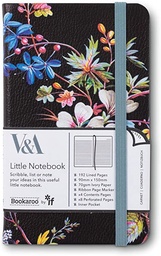 [5035393496029] V&A Bookaroo JOURNAL A6 - Kilburn Black Floral