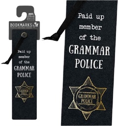 [5035393155018] Literary Bookmarks - Grammar Police