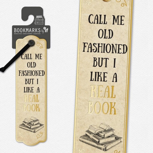 [5035393155087] Literary Bookmarks - Call me Old Fashioned