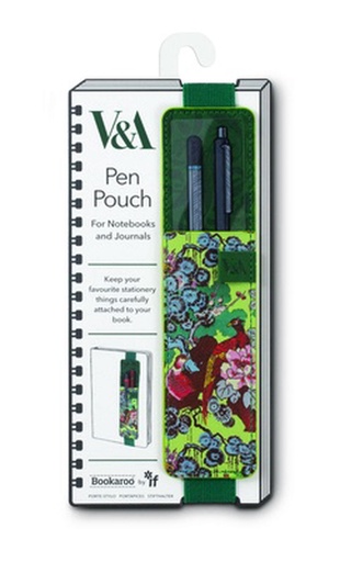 [5035393491031] V&A Bookaroo Pen Pouch - Sundour Pheasant
