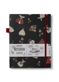 [5035393215125] Bookaroo Bigger Things Notebook - Moths