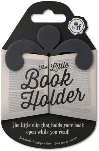 [5035393070090] Little Book Holder - Grey