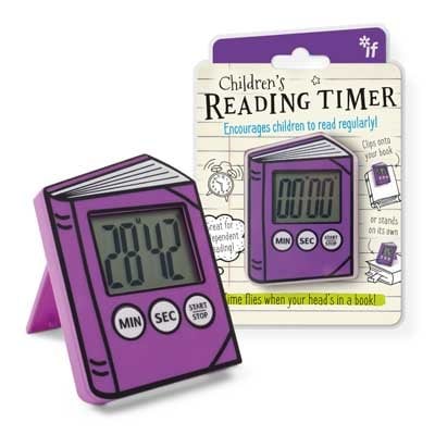 [5035393364021] Children's Reading Timer Chrome - Purple