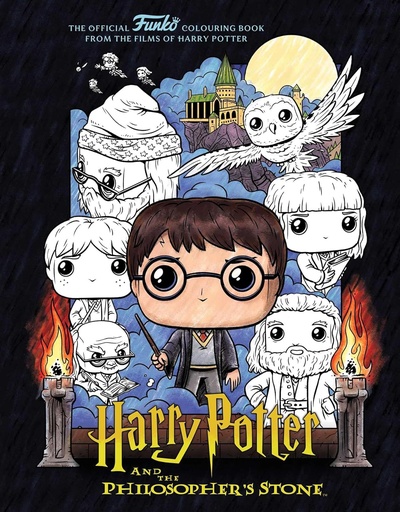[9798337400693] Funko Pop! Harry Potter Philosopher's Stone Colouring Book