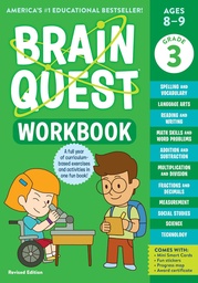 [9781523517374] Brain Quest Workbook: 3rd Grade Revised Edition