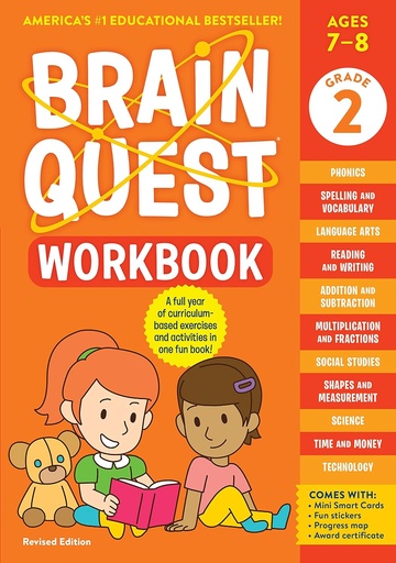 [9781523517367] Brain Quest Workbook: 2nd Grade Revised Edition