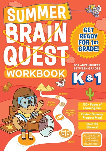 [9780761189169] Summer Brain Quest: Between Grades K & 1
