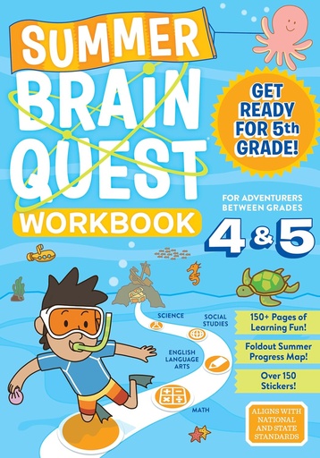 [9780761189206] Summer Brain Quest: Between Grades 4 & 5