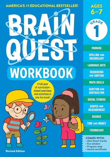 [9781523517350] Brain Quest Workbook: 1st Grade Revised Edition