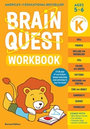 [9781523517343] Brain Quest Workbook: Kindergarten Revised Edition