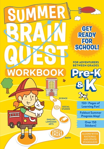 [9781523502998] Summer Brain Quest: Between Grades Pre-K & K