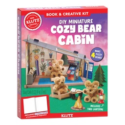 [9781546176176] DIY Miniature Cozy Bear Cabin