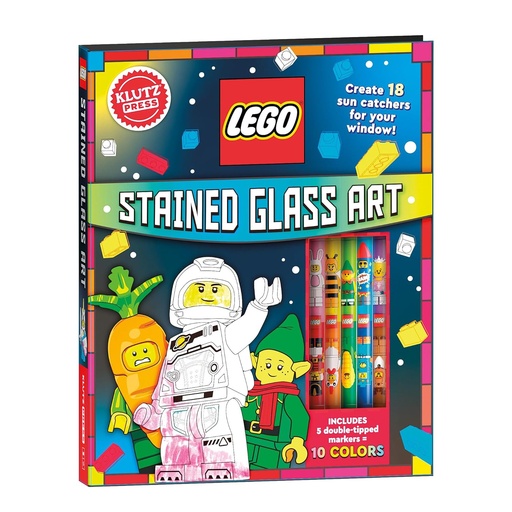 [9781546176831] LEGO Stained Glass Art 