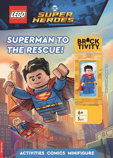 [9781837250936] LEGO® DC Super Heroes: Superman to the Rescue Activity Book