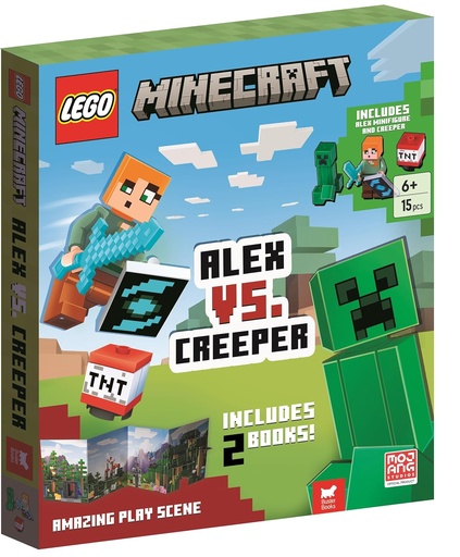 [9781837250943] LEGO® Minecraft®: Alex vs. Creeper
