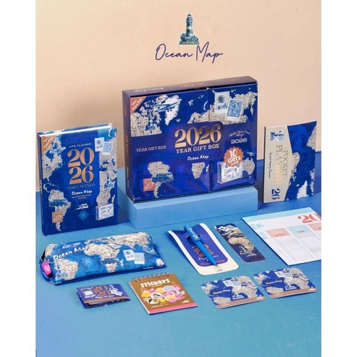 [9949744801188] 2026 Year Gift Box Ocean Map