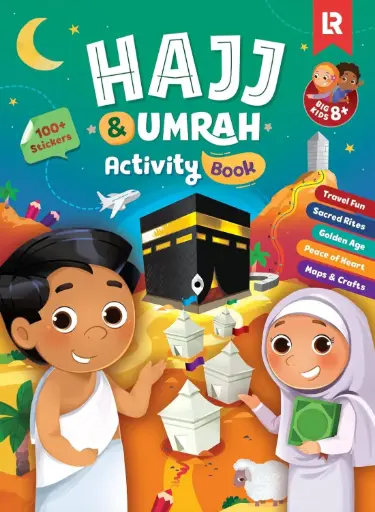 [9781915381200] Hajj & Umrah Activity Book (Big Kids) 2nd Edition
