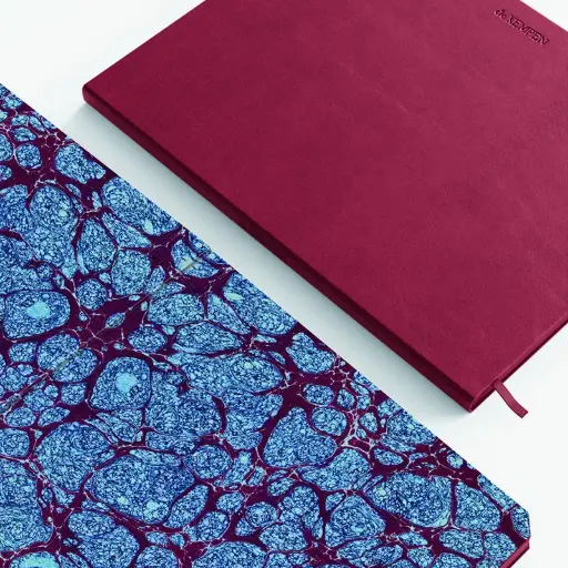 [5412303355414] de KEMPEN Notebook Collector's Edition Burgundy - Large ruled