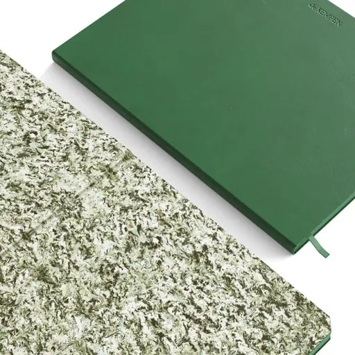 [5412303355377] de KEMPEN Notebook Collector's Edition Green - Large ruled