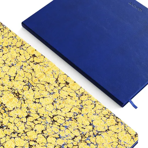 [5412303355384] de KEMPEN Notebook Collector's Edition Blue - Large ruled
