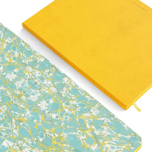 [5412303355391] de KEMPEN Notebook Collector's Edition Yellow - Large ruled