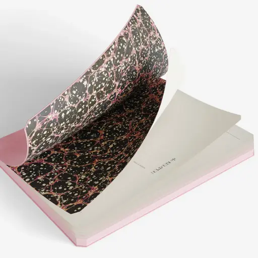 [5412303354141] de KEMPEN Notebook Pink - Large blank