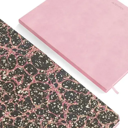 [5412303354233] de KEMPEN Notebook Pink - Pocket ruled