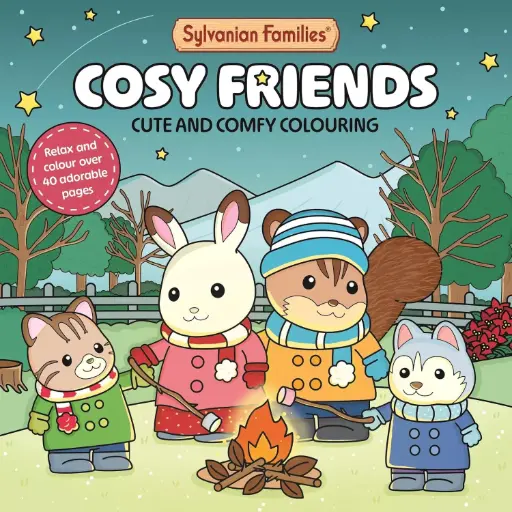 [9781035080366] Sylvanian Families Cosy Friends: Cute and Comfy Colouring