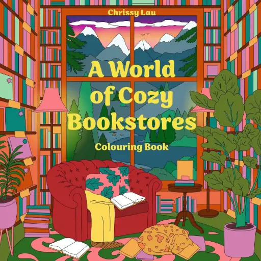 [9780008772765] A World of Cozy Bookstores: A Colouring Book for Book Lovers