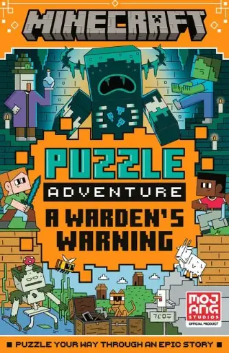 [9780008733186] Minecraft Puzzle Adventure: A Warden's Warning
