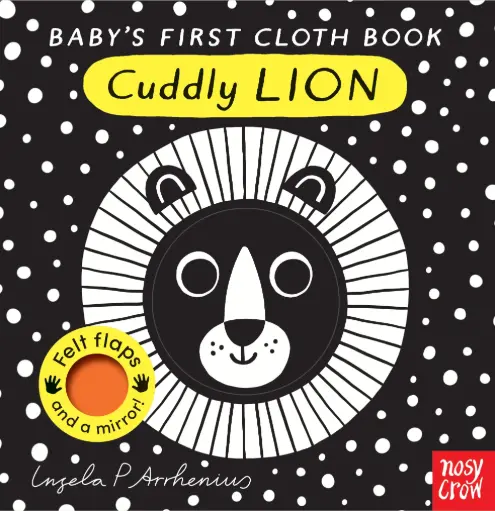 [9781805134930] Baby's First Cloth Book: Cuddly Lion