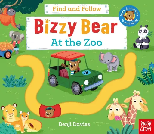 [9781839947650] Bizzy Bear: Find and Follow At the Zoo
