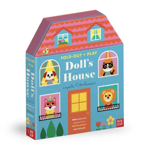[9781805133551] Fold-Out + Play: Doll's House