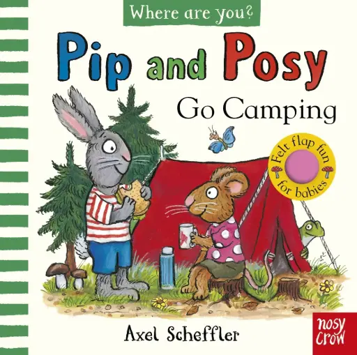 [9781805134138] Pip and Posy, Where Are You? Go Camping (A Felt Flaps Book)