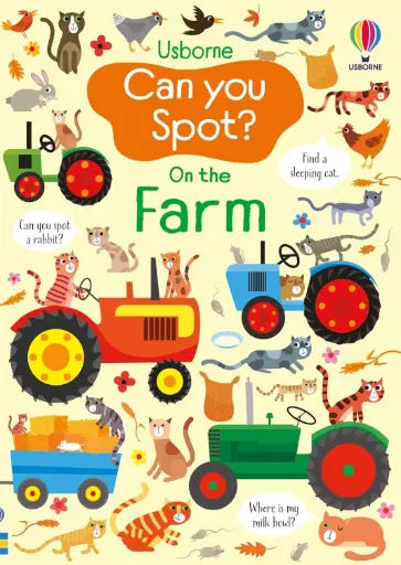 [9781836041290] Can you Spot? On the Farm