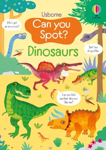 [9781836041245] Can you Spot? Dinosaurs