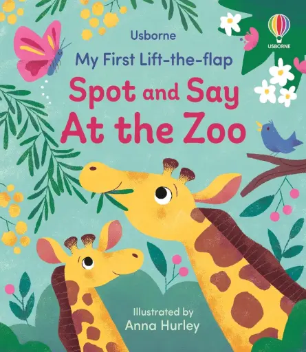 [9781835408803] My First Lift-the-flap Spot and Say At the Zoo