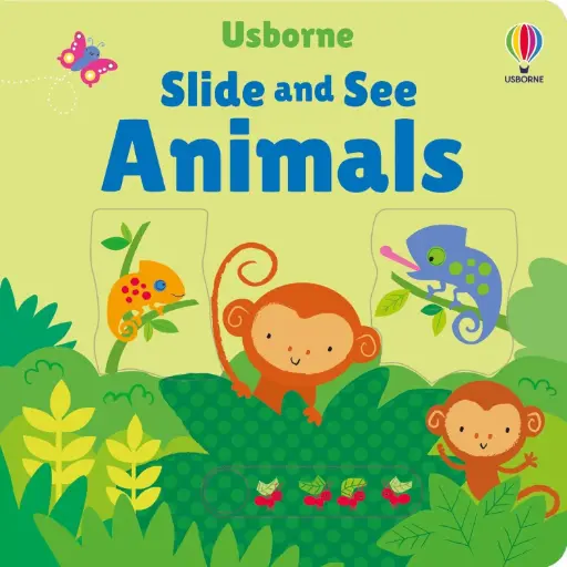 [9781805076728] Slide and See Animals