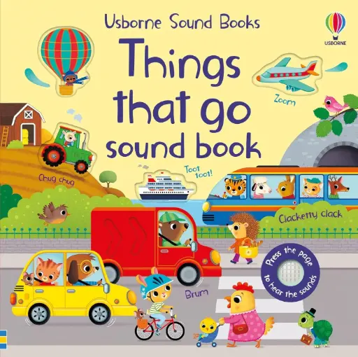 [9781474990707] Things That Go Sound Book