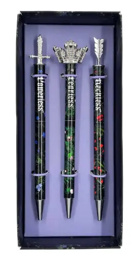 [9798337403298] Lauren Roberts: Powerless Trilogy Pen Set (Set of 3)