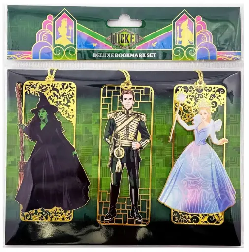 [9798337402963] Wicked Deluxe Bookmark Set (Set of 3)