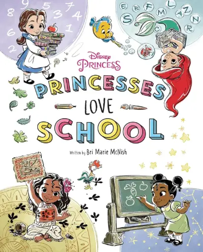 [9781368094658] Disney Princess: Princesses Love School!