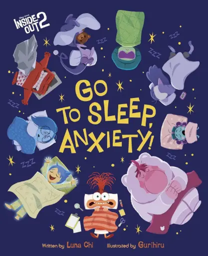[9781368100236] Disney/Pixar Inside Out 2: Go to Sleep, Anxiety!