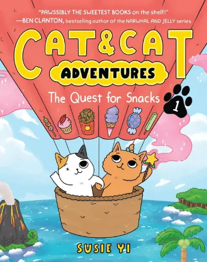 [9780063083806] Cat & Cat Adventures: The Quest for Snacks: A Graphic Novel