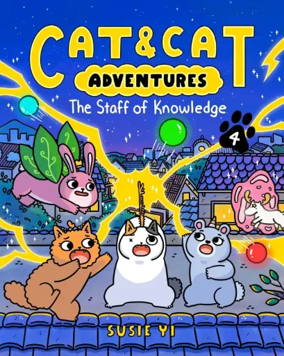 [9780063381360] Cat & Cat Adventures: The Staff of Knowledge: A Graphic Novel