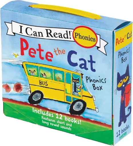 [9780062404527] Pete the Cat: Phonics Fun! Includes 12 Books to Help Your Child Learn to Read